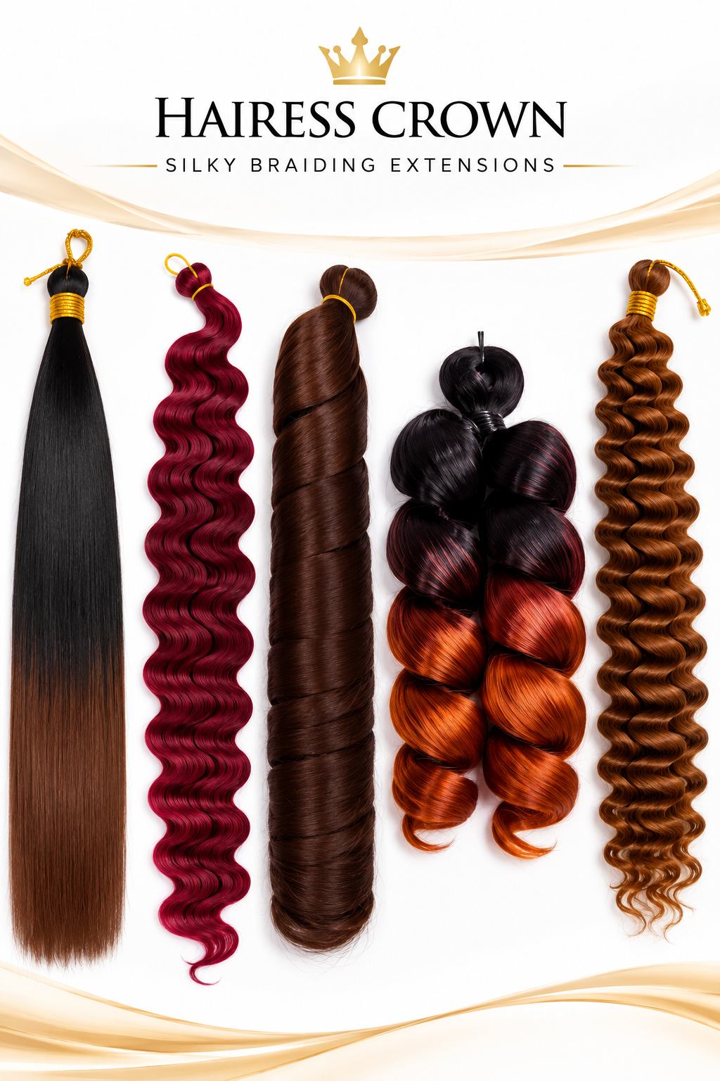 Silky Braiding Extensions