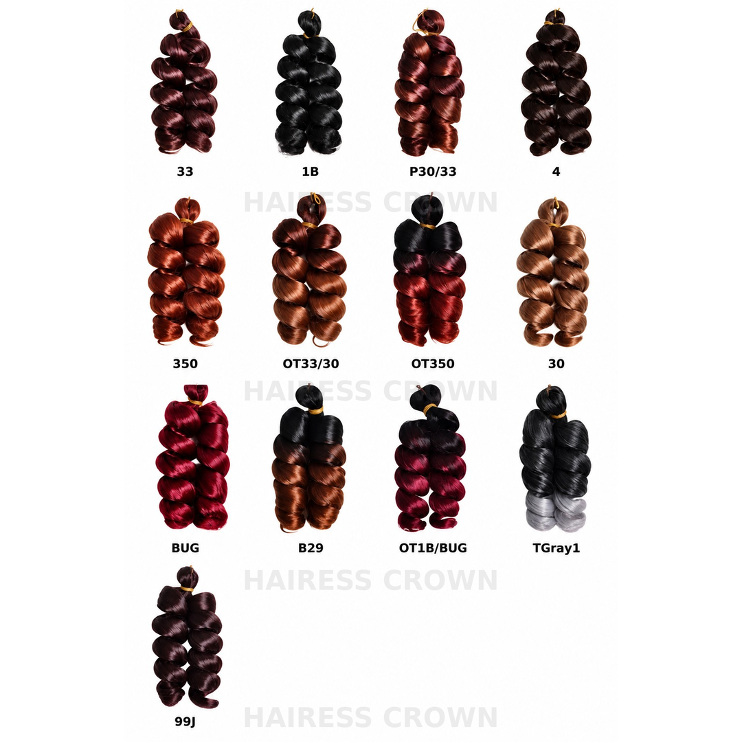 Italian Curls |Silky Braiding Hair Extension – 12” & 24” | 150g