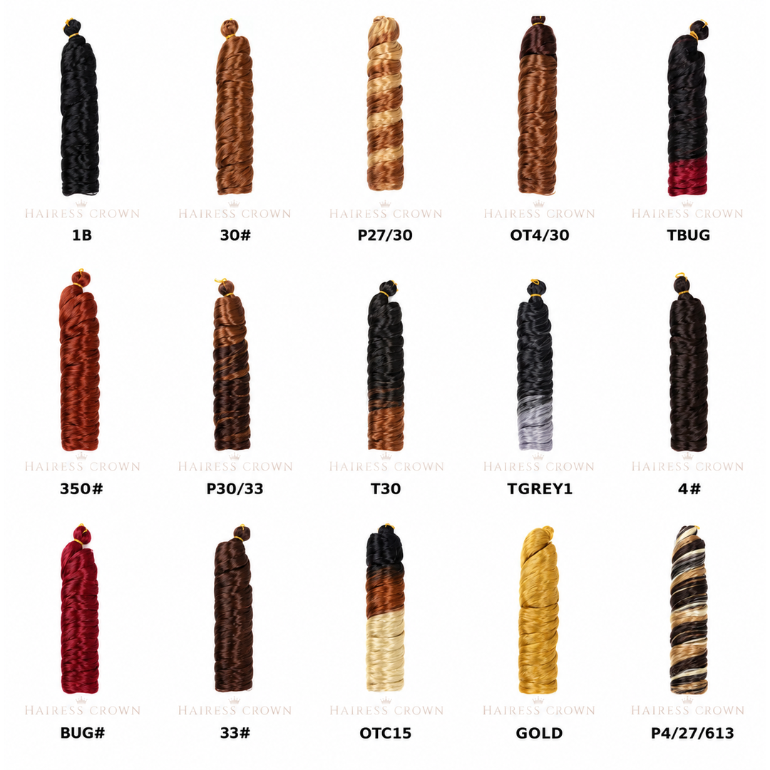 French Curls | Silky Braiding Hair Extension – 24 Inches | 150g