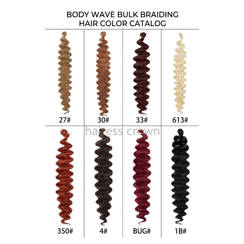 Body Wave | Silky Braiding Hair Extension – 30 Inches