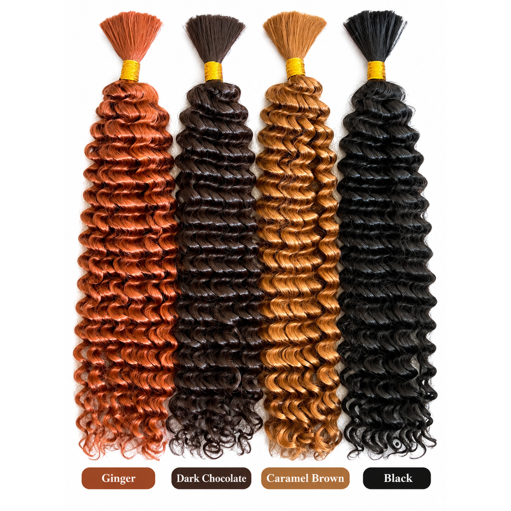 Bohemian/Boho Curls Human Hair Blend