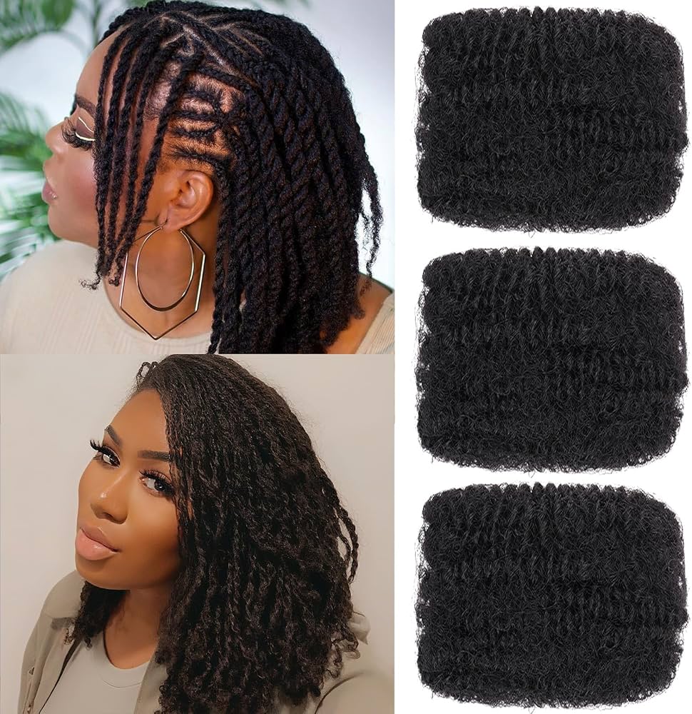 Afro Kinky Human Hair Replica – 4C look alike Human Hair Blend | 30 Inches, 100g