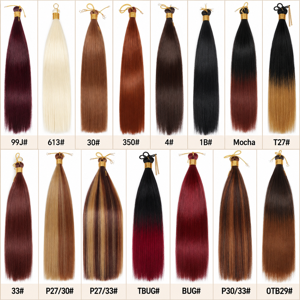 Bone Straight | Silky Braiding Hair Extension – 30 Inches