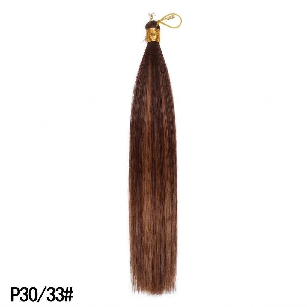 Bone Straight | Silky Braiding Hair Extension – 30 Inches