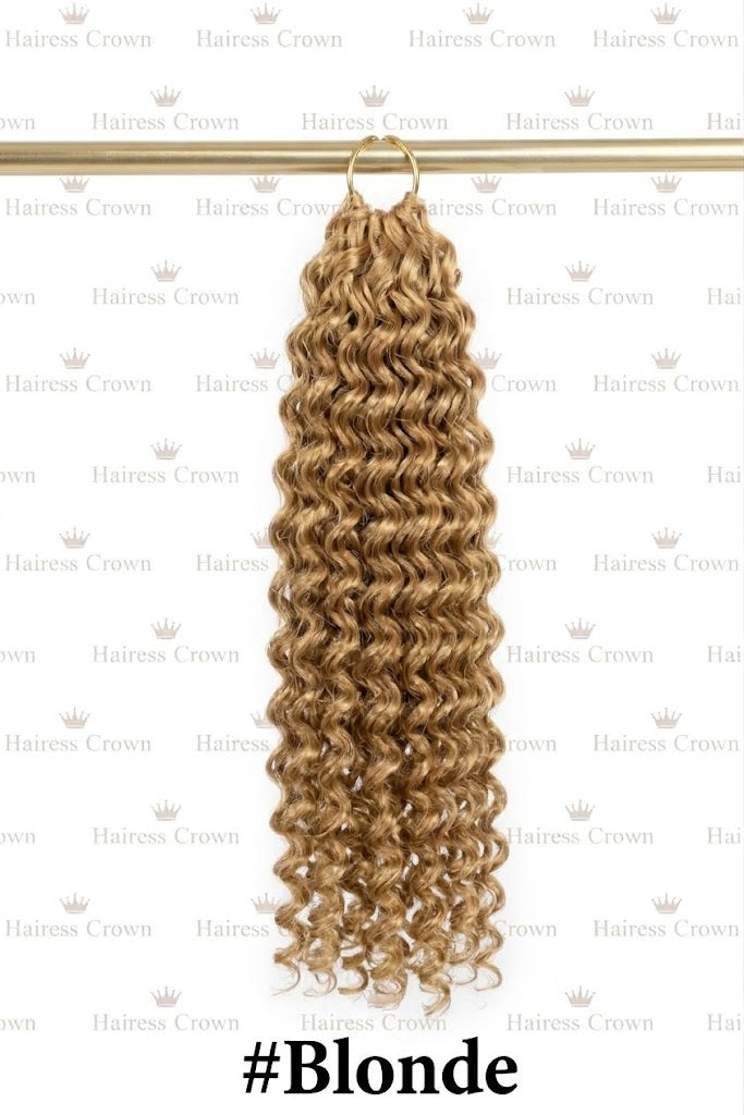 Miracle Knots / Feather Crochet – Human Hair Blend | 22 Inches