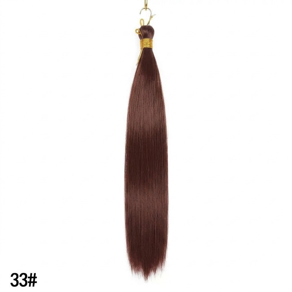 Bone Straight | Silky Braiding Hair Extension – 30 Inches