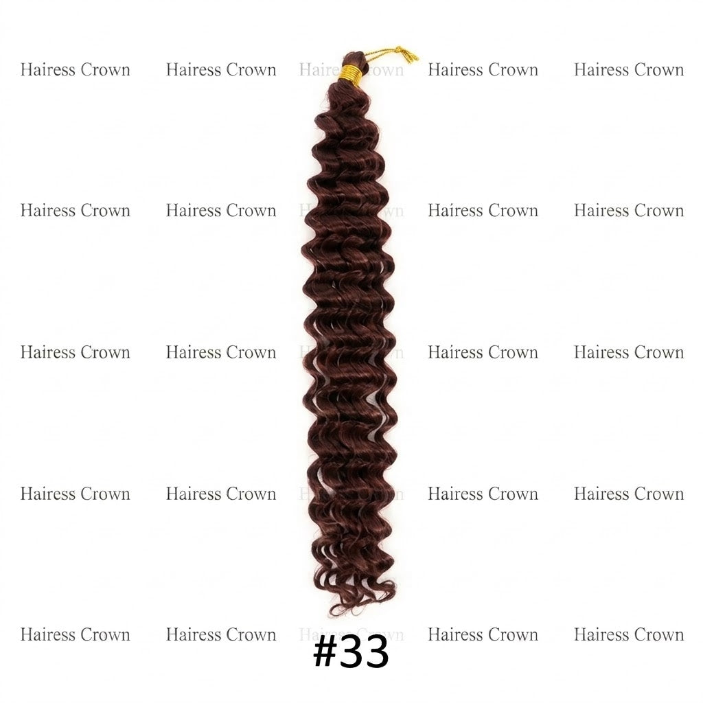 Deep Wave | Silky Braiding Hair Extension – 30 Inch | 120g