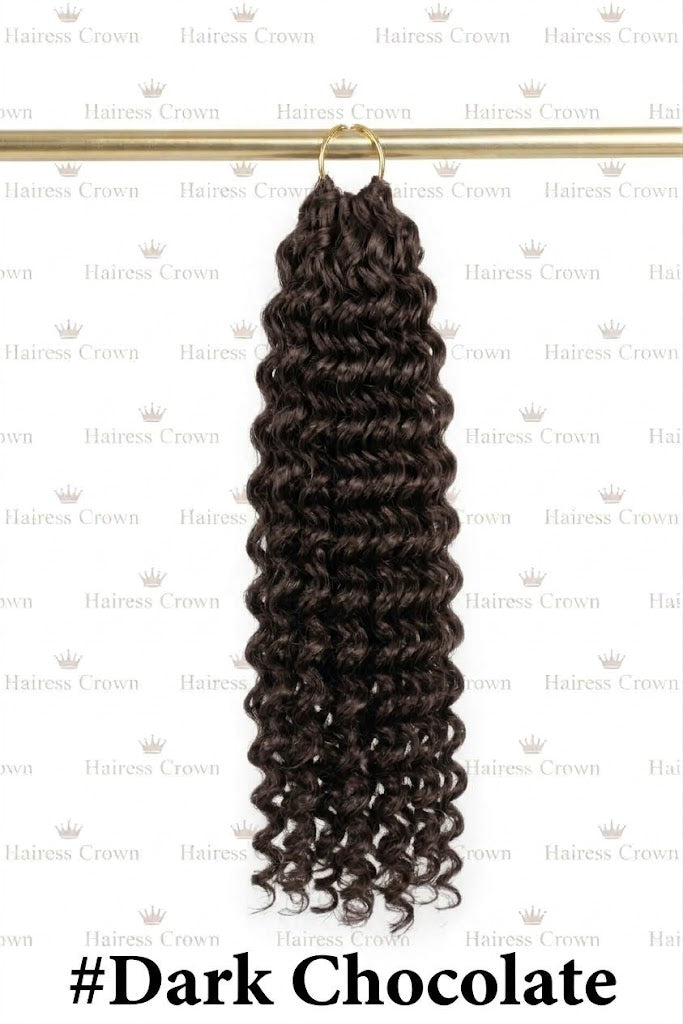 Miracle Knots / Feather Crochet – Human Hair Blend | 22 Inches